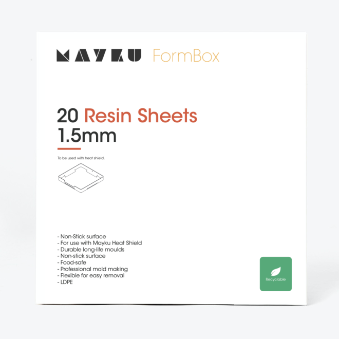 Materials - Mayku Resin Sheets 1.5mm - 20 pack